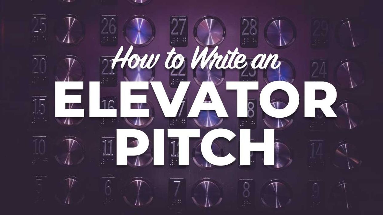 How to Write an Elevator Pitch for Your Film