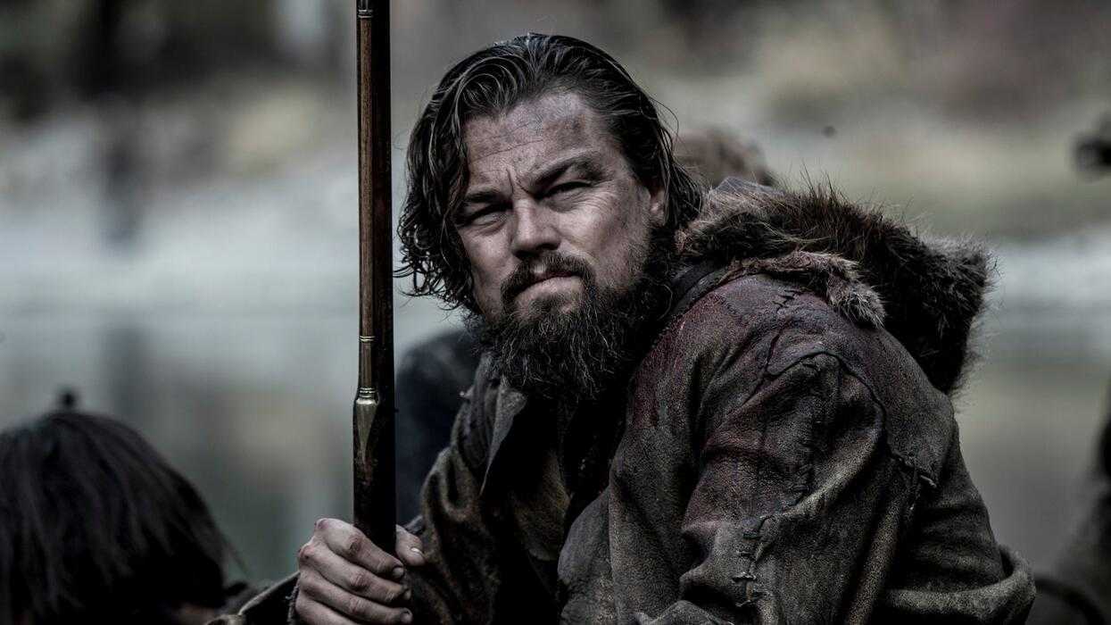 Hugh Glass played by Leonardo DiCaprio in The Revenant.