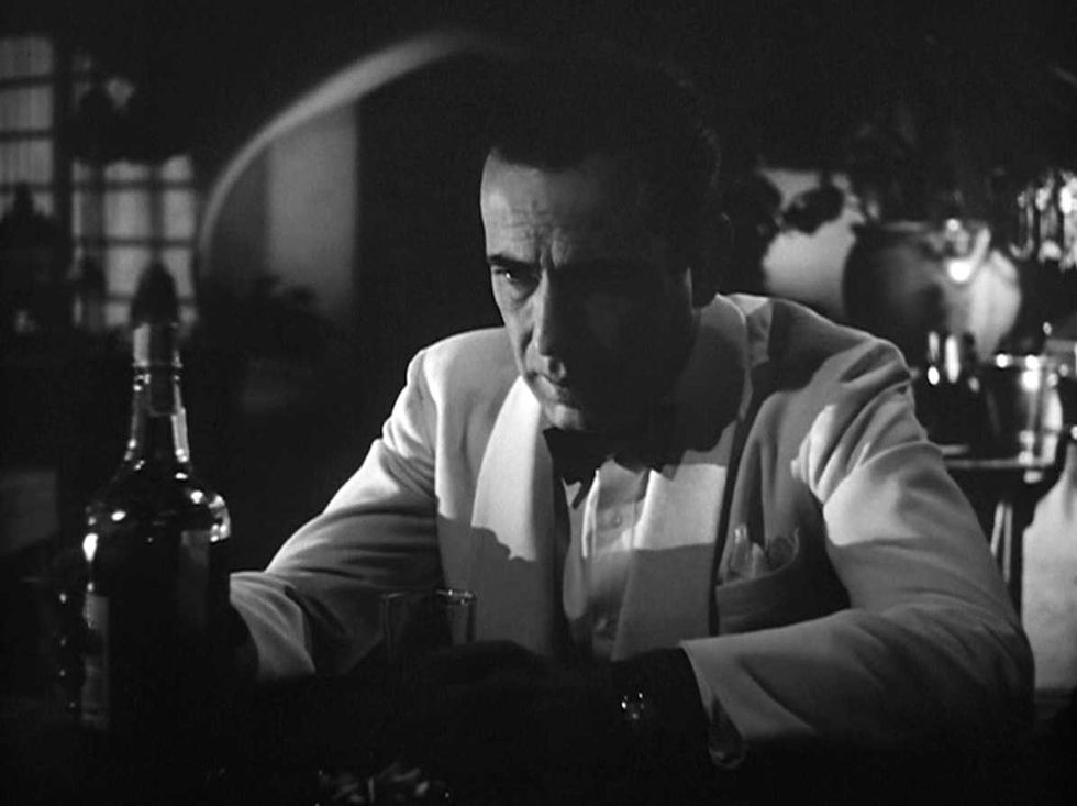 Humphrey Bogart as Rick