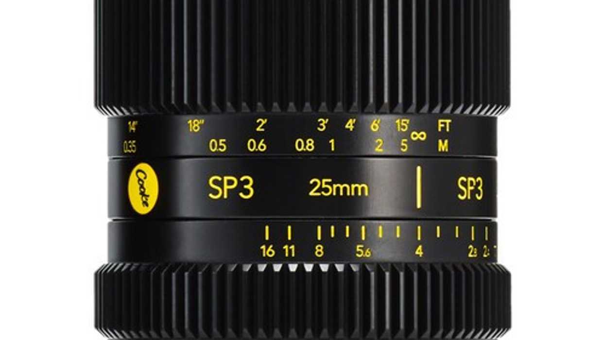 Cooke SP3 25mm T2.4 Full-Frame Prime Lens