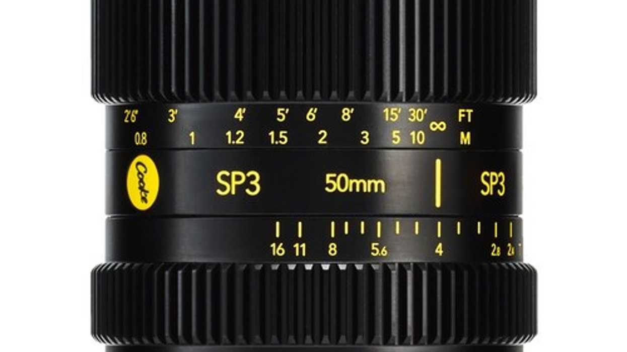Cooke SP3 50mm T2.4 Full-Frame Prime Lens