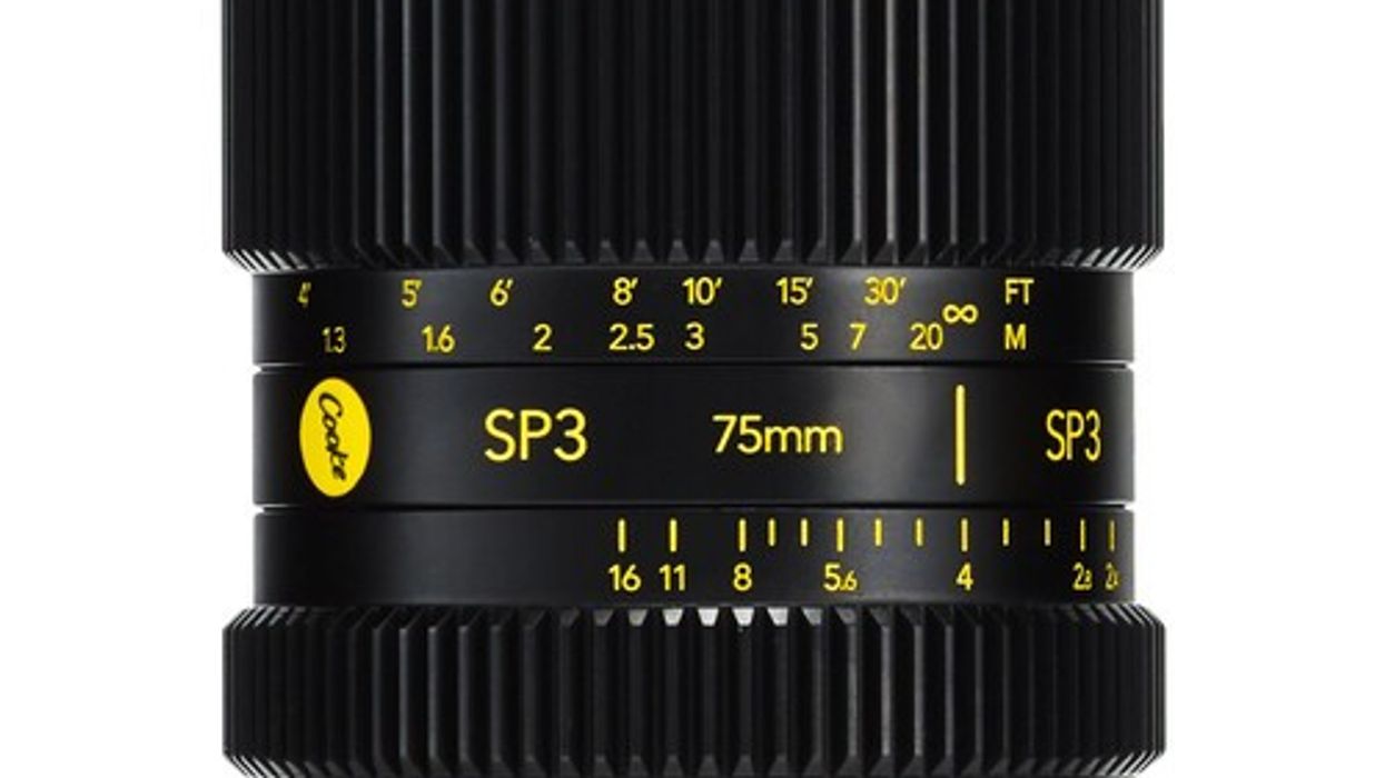 Cooke SP3 75mm T2.4 Full-Frame Prime Lens