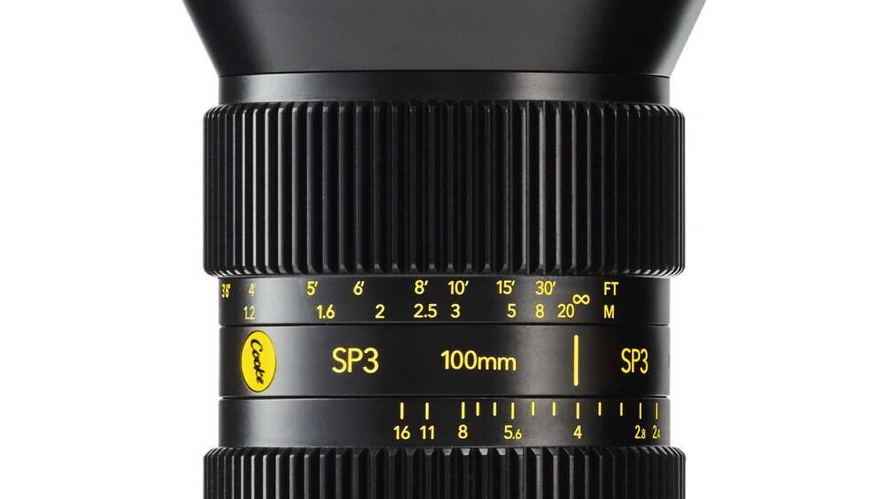 Cooke SP3 100mm T2.4 Full-Frame Prime Lens