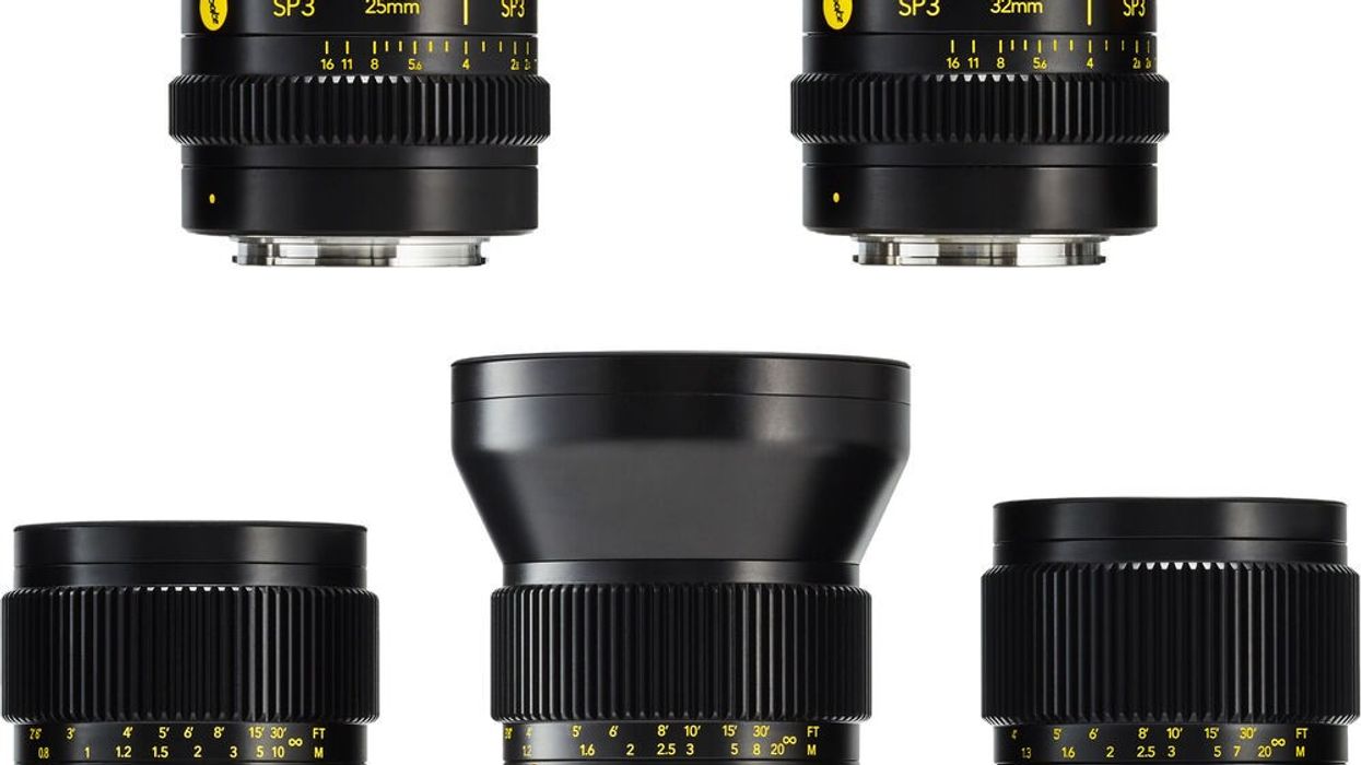 Cooke SP3 Full-Frame 5-Lens Prime Set