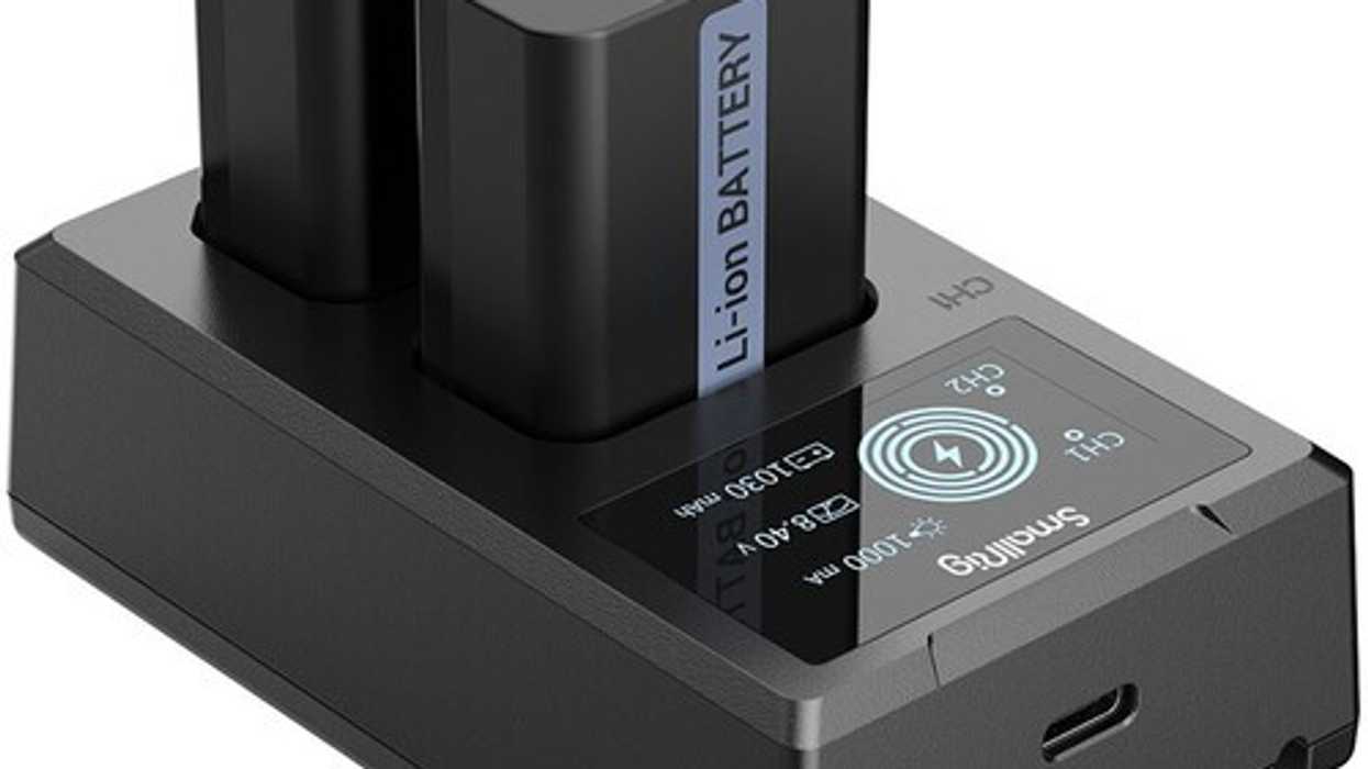 SmallRig NP-FW50 2-Battery Kit with Dual Charger