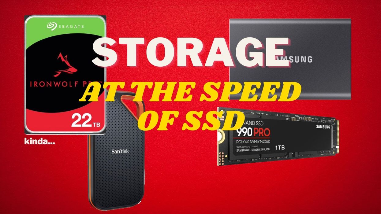 Store Your Creative Work at the Speed of SSD