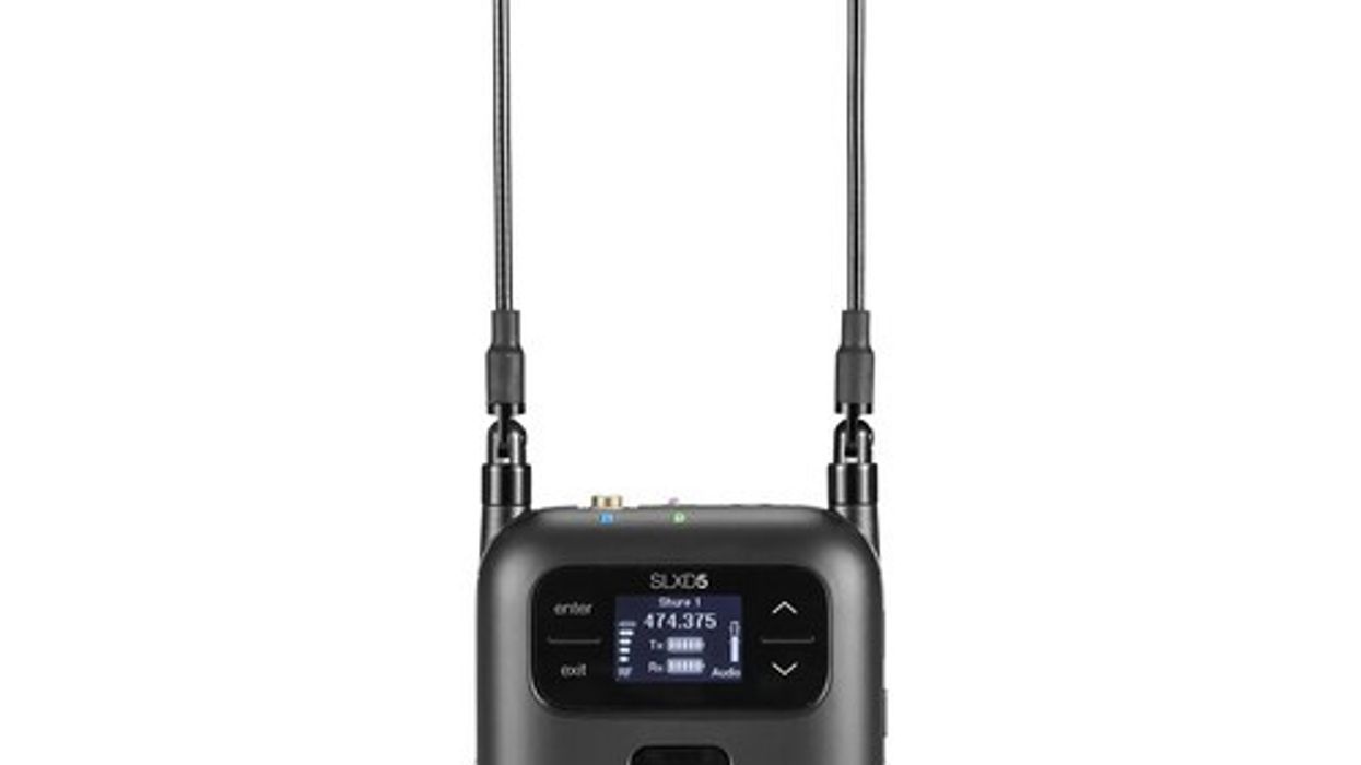 Shure SLXD5 Digital Camera-Mount Wireless Microphone Receiver