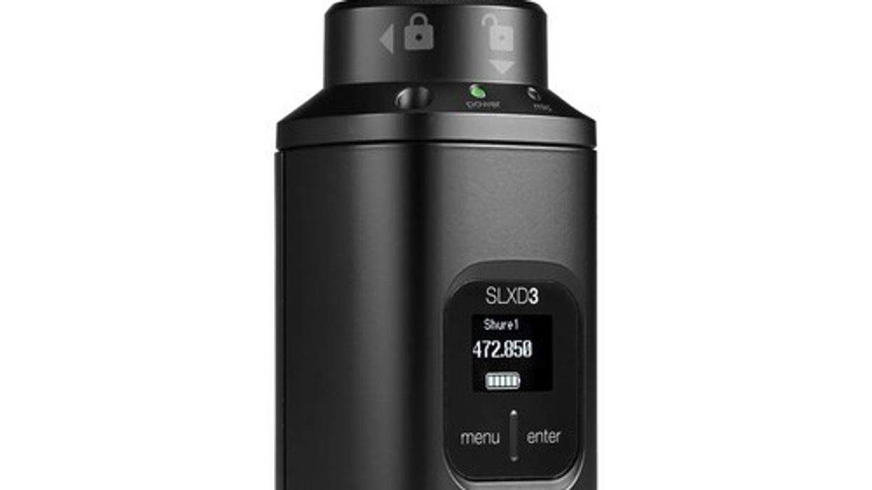 Shure SLXD3 Digital Plug-On XLR Transmitter