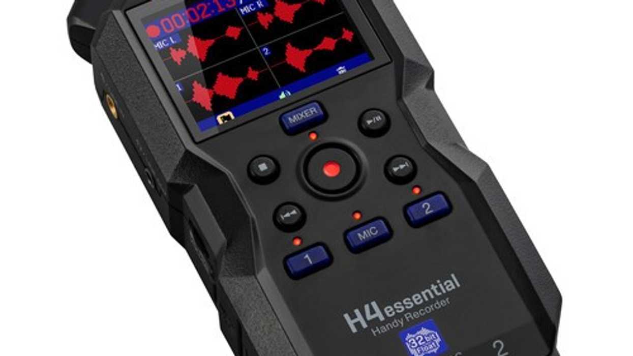 Zoom H4essential 4-Track 32-Bit Float Portable Audio Recorder