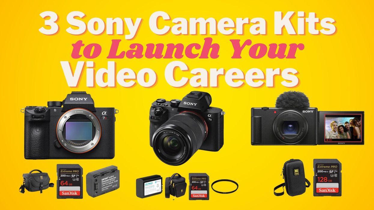 3 Sony Camera Kits to Launch Your Video Careers
