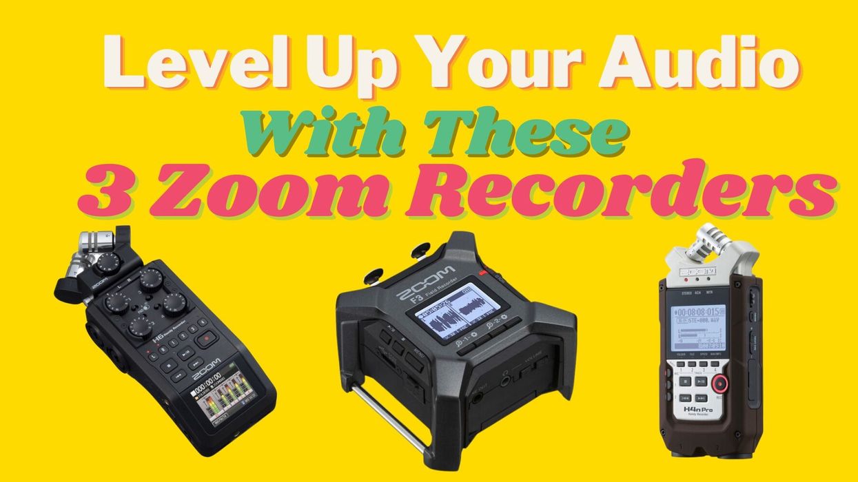 Level Up Your Audio With These 3 Zoom Recorders