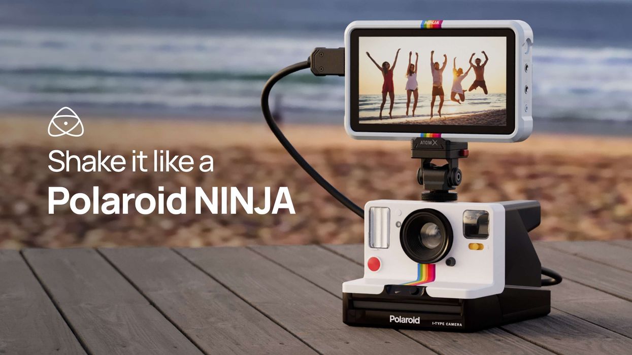 Atomos Announces a Ninja Monitor-Recorder for Polaroid Cameras on April 1st