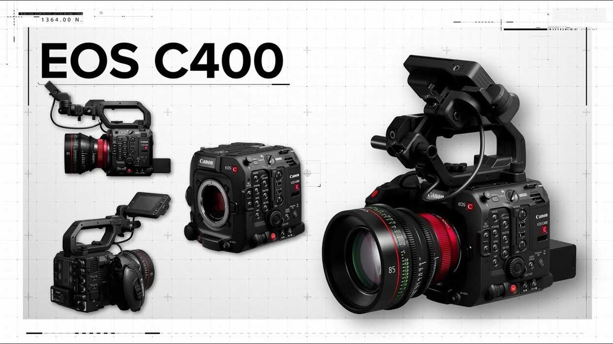 Record 6K Cinema RAW Light at 6K/60p with the New Canon EOS C400