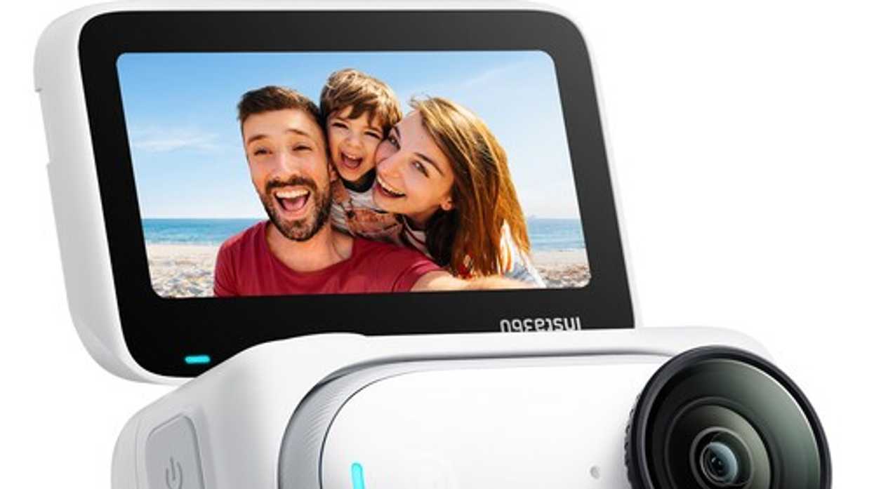 Insta360 GO 3S Action Camera (64GB, Arctic White)