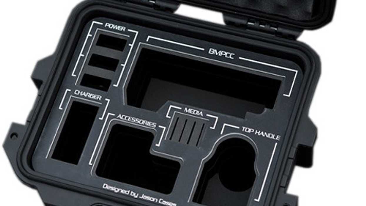 Jason Cases Hard Case with Custom Foam for Blackmagic Design Pocket Cinema Camera