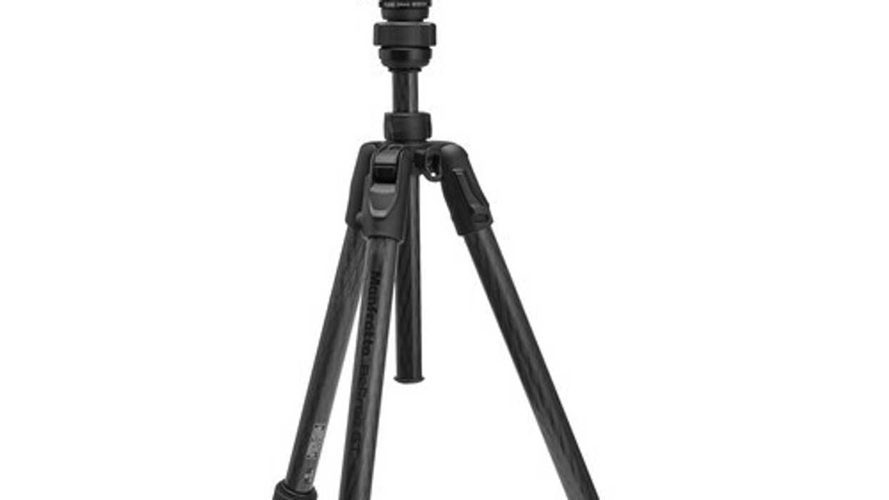Manfrotto Befree GT Carbon Fiber Travel Tripod with 3-Way Pan/Tilt Head