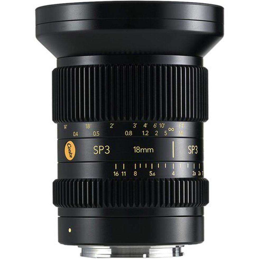 The New Cooke SP3 18mm T2.4 Lens is Here to Enhance Your Mirrorless Camera’s Optical Performance