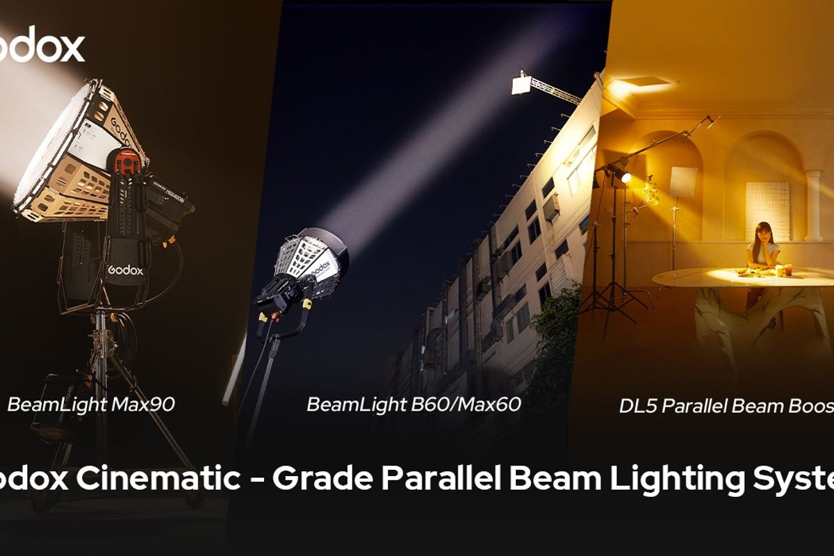 Meet Your Pro Shooting Demands With Godox’s Latest Cinematic-Grade Parallel Beam Lights