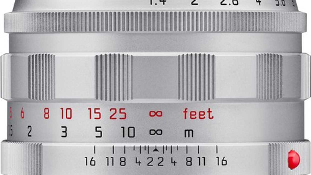 Leica Summilux-M 50mm f/1.4 Lens (Leica M, Silver, 2025 Version)