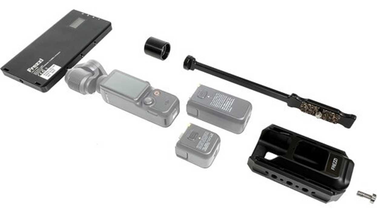 Frezzi Pocket-Sized Bi-Color LED Light Panel Kit for DJI Osmo Pocket 3