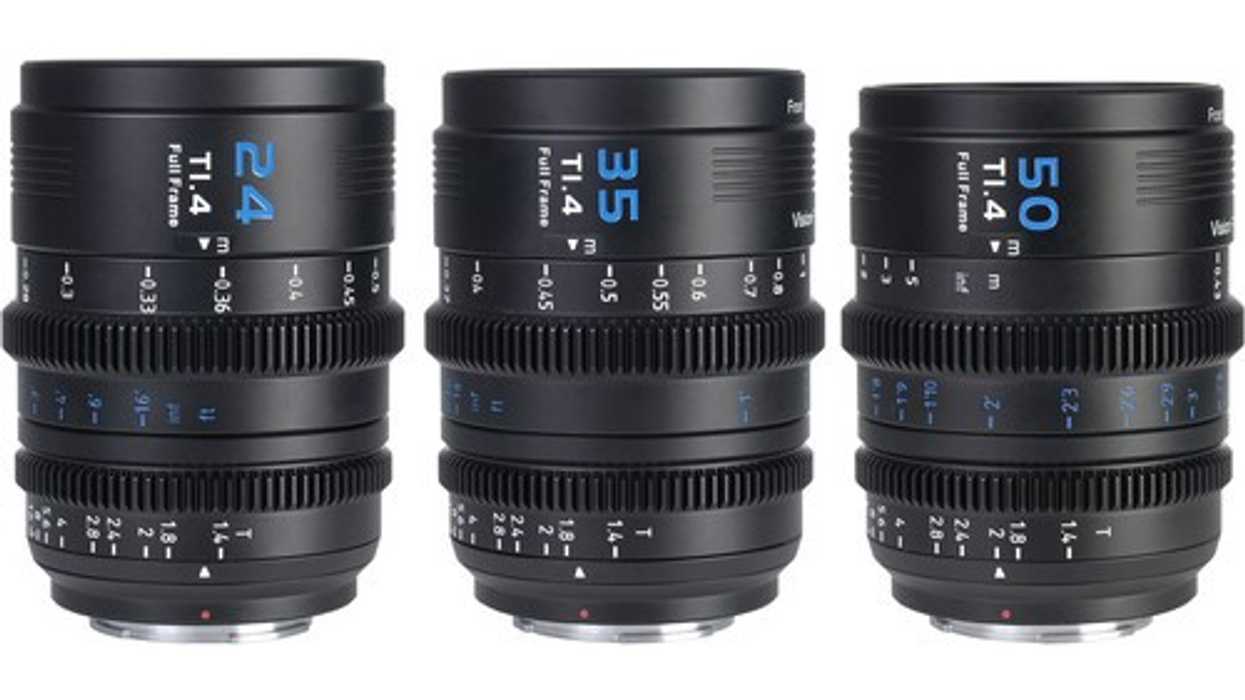 Sirui VP-1 Vision Prime T1.4 Full-Frame Cine 3-Lens Kit
