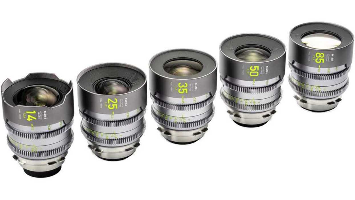 NiSi ATHENA PRIME Rewind T1.9/T2.4 Full-Frame 5-Lens Kit