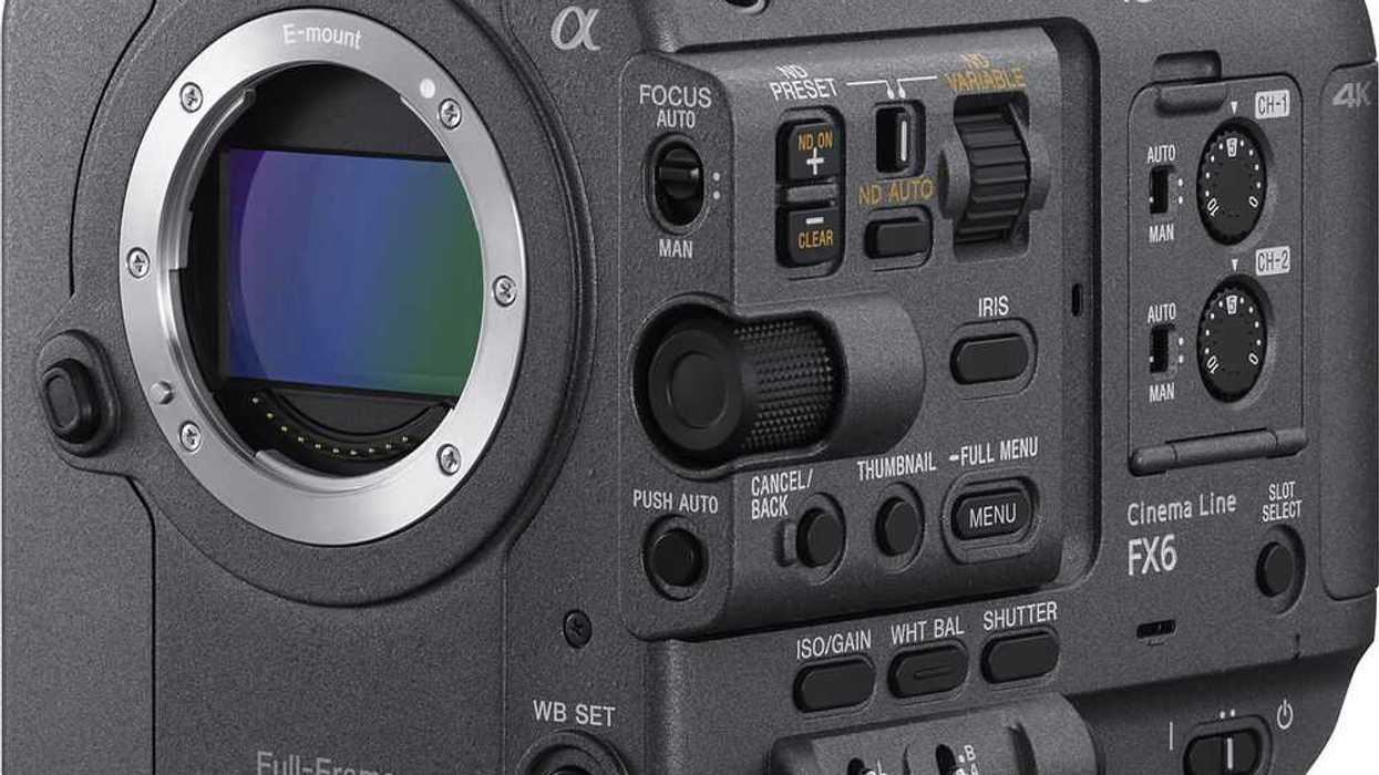 Sony FX6 Full-Frame Cinema Camera