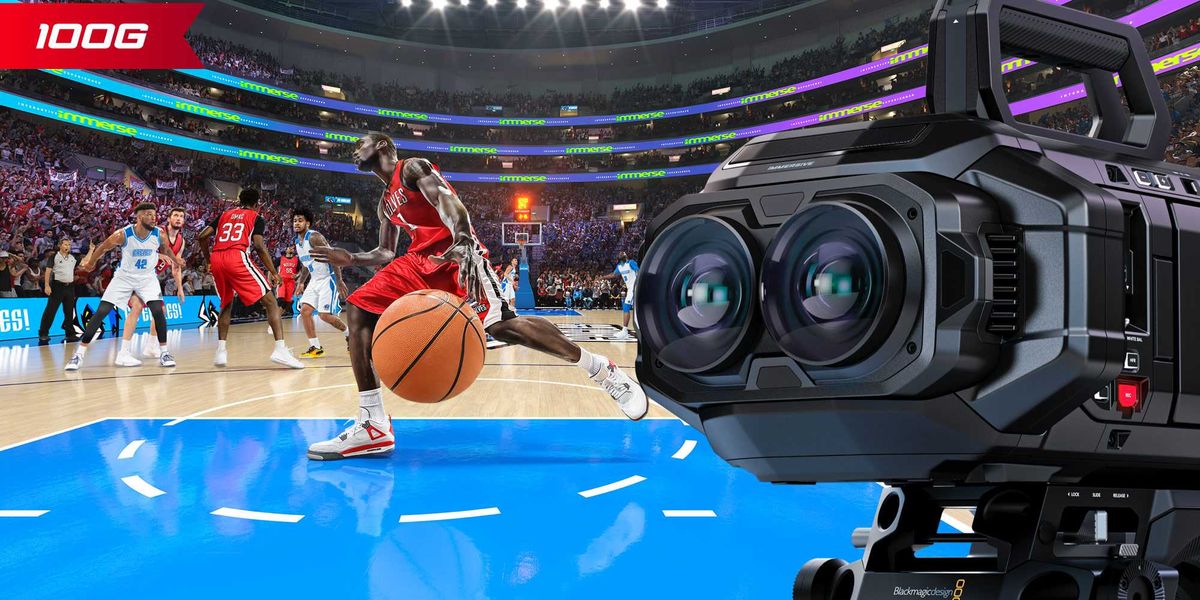 Blackmagic Design Unveils the World’s First Immersive Cinema Camera for Live Immersive Production