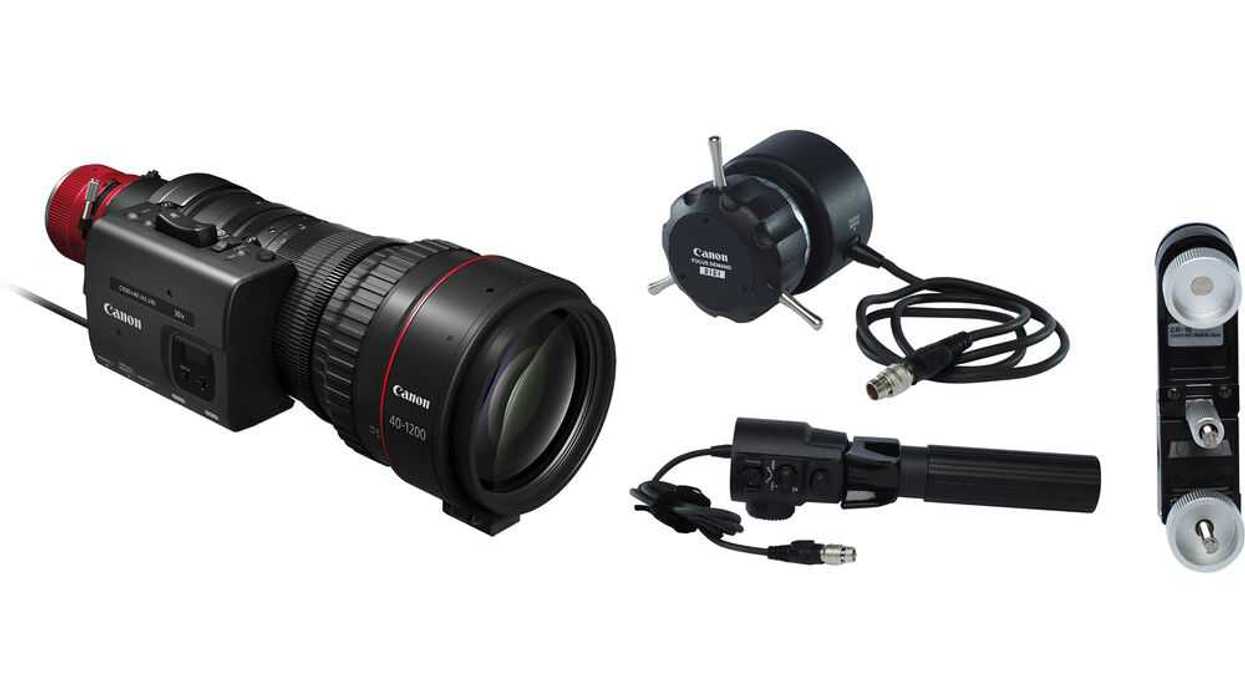 Canon CINE-SERVO 40-1200mm T5.0-10.8 Cinema Zoom Lens with SS-41 Servo Kit (Canon RF)
