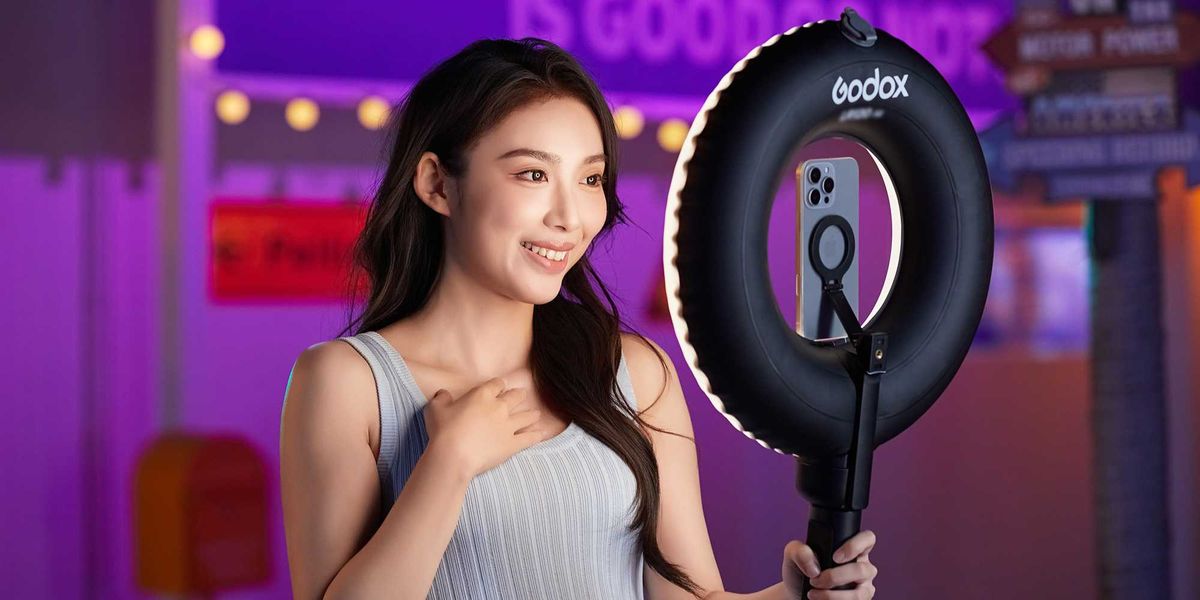 Godox Introduces Inflatable LED Ring Light for Mobile Shooters