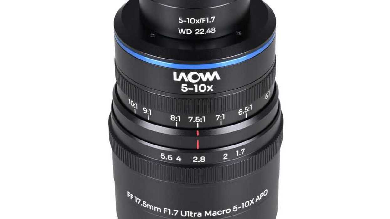 Venus Optics Laowa Aksen 17.5mm f/1.7 5-10x Ultra Macro APO Lens