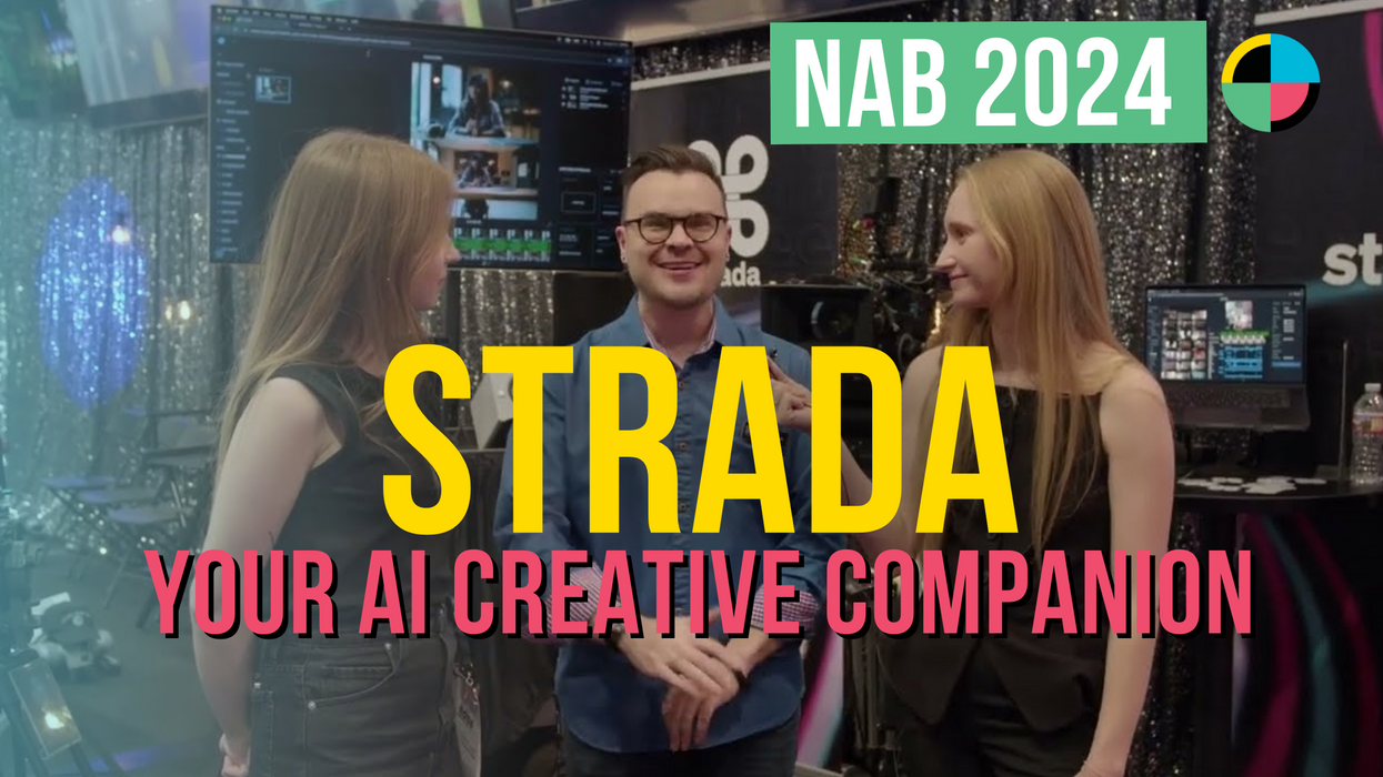 Strada Shows Off Their AI-Based Creative Companion at NAB 2024