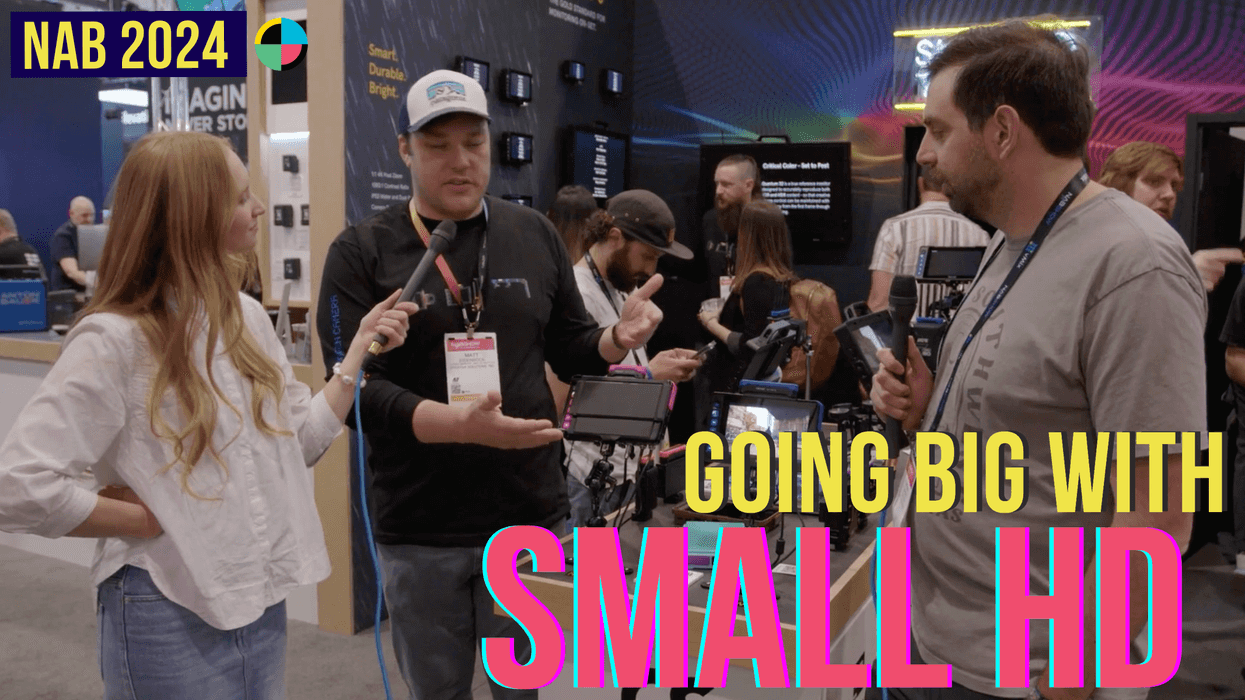 Talking Remote Monitoring Workflows with SmallHD at NAB 2024