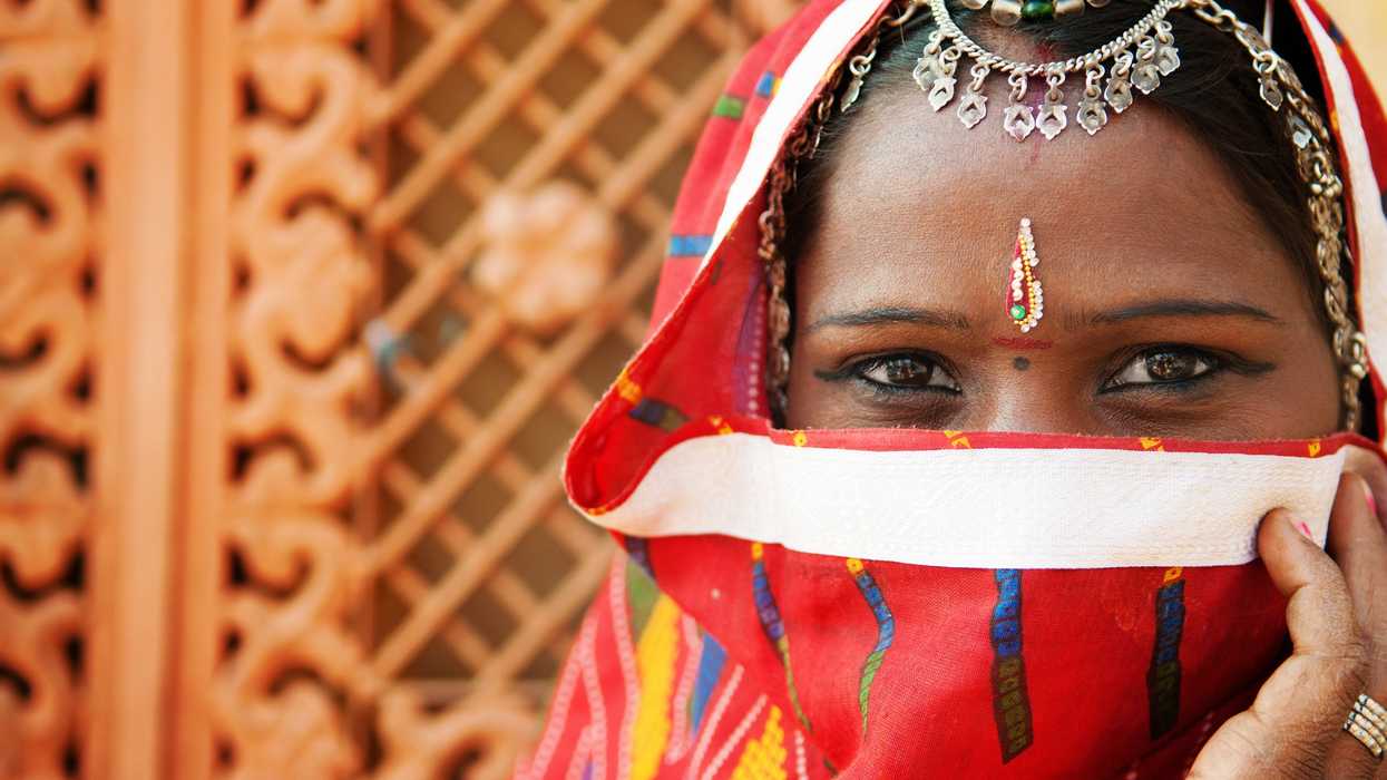 Indian woman - stock footage