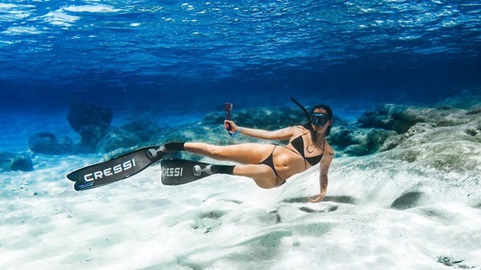 Insta360 ONE RS Diving