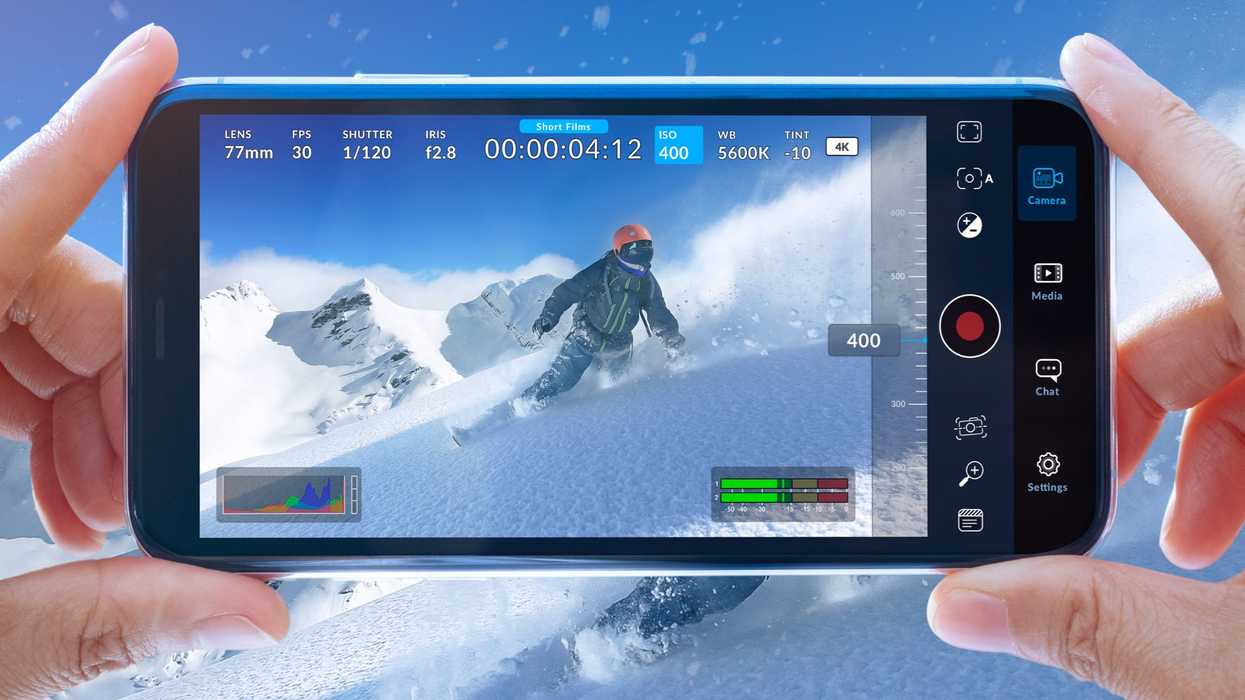 Introducing the Blackmagic Camera app