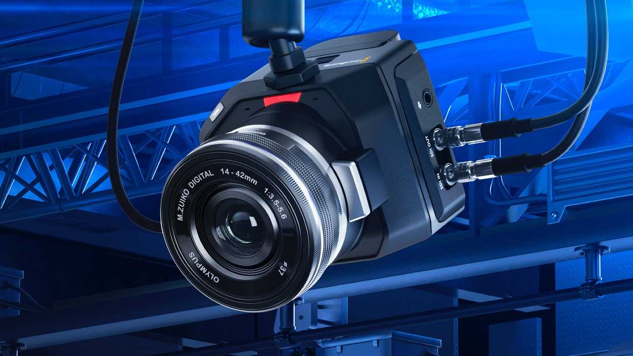 Introducing the Blackmagic Micro Studio Camera 4K G2