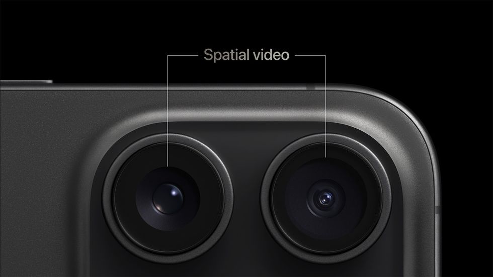 iPhone 15 Pro Max Spatial Video Camera