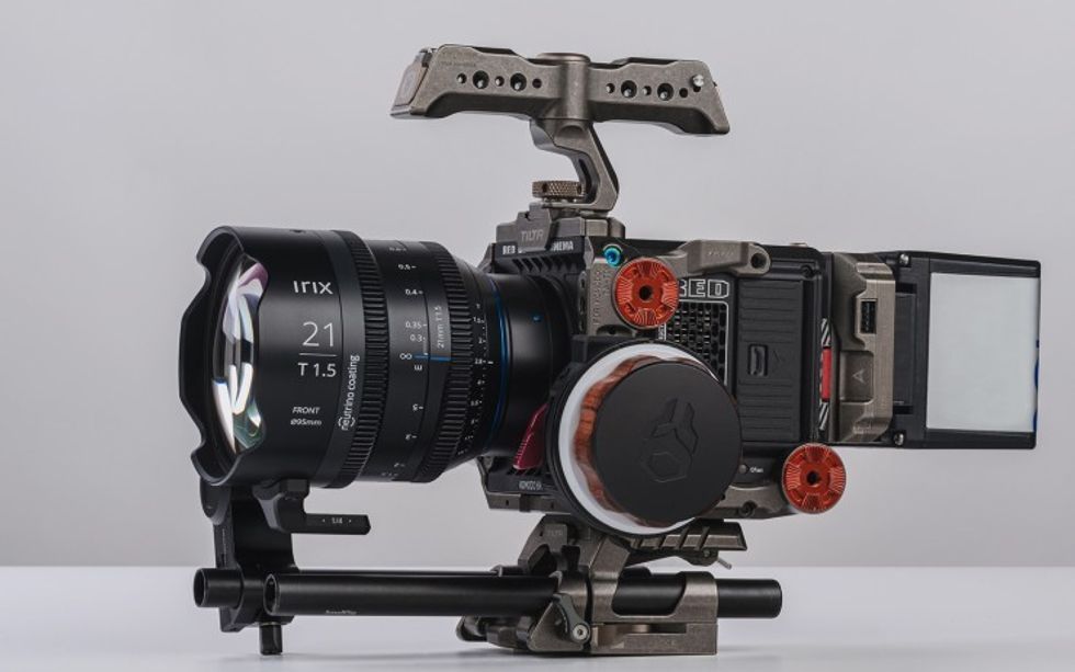 IRIX Cine 21mm T1.5 on RED