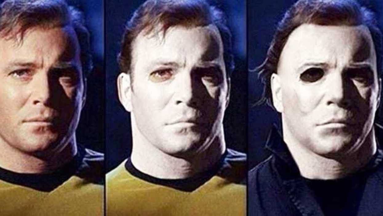 Is the MIchael Myers Mask William Shatner