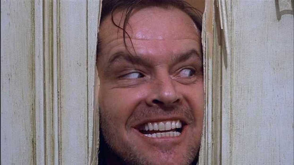 Jack Nicholson in a still from The Shining (1980)