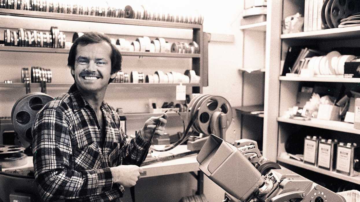 Jack Nicholson movieola editing no film school