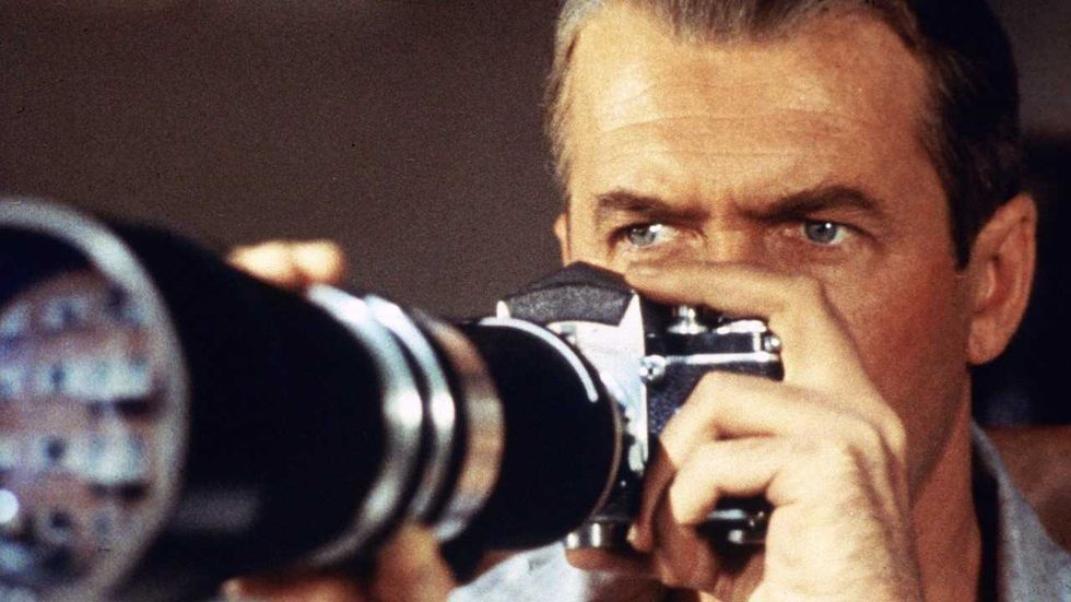 James Stewart in \u2018Rear Window\u2019