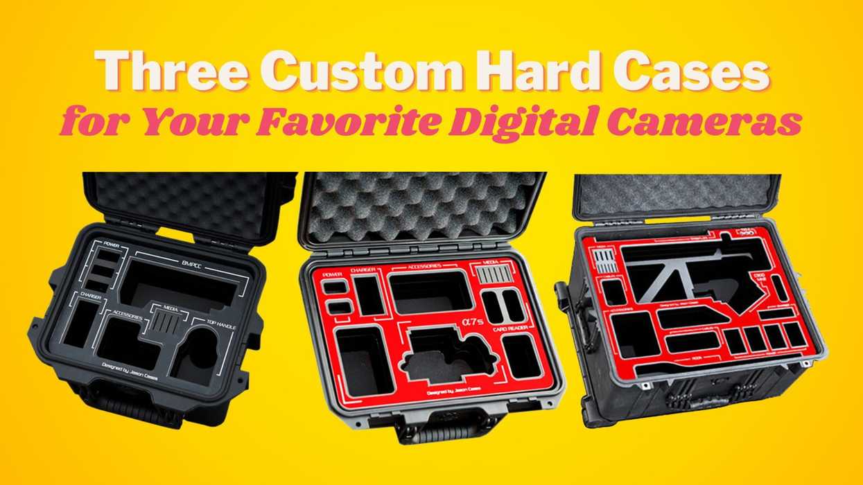Three Custom Hard Cases for Your Favorite Digital Cameras