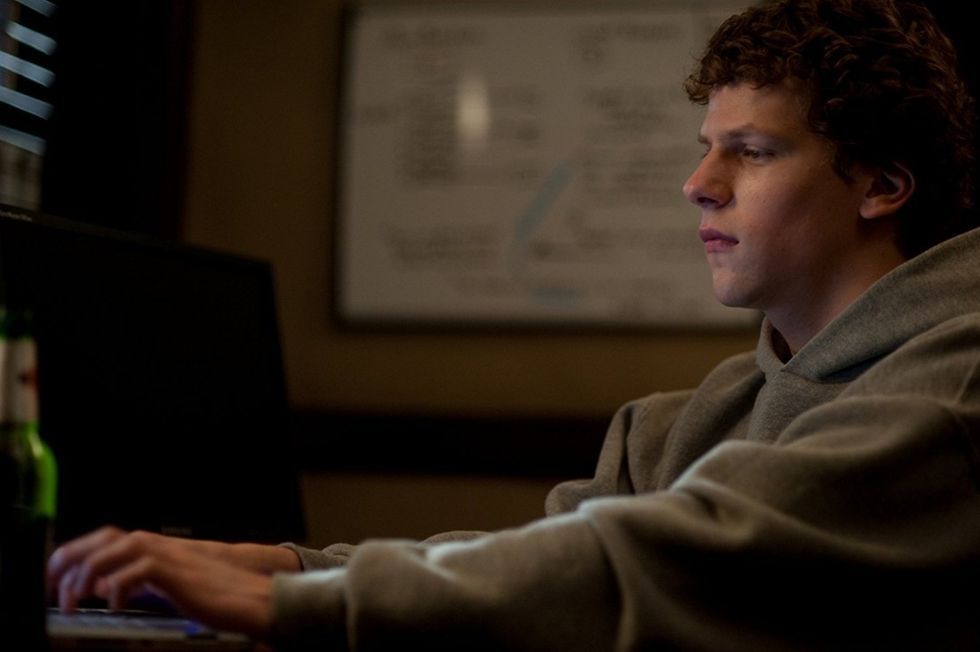 Jesse Eisenberg in The Social Network