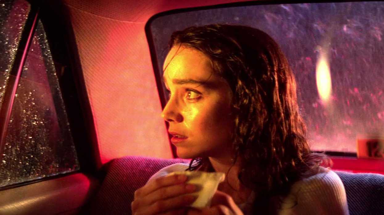 Jessica Harper in a scene from the 1977 horror film Suspiria