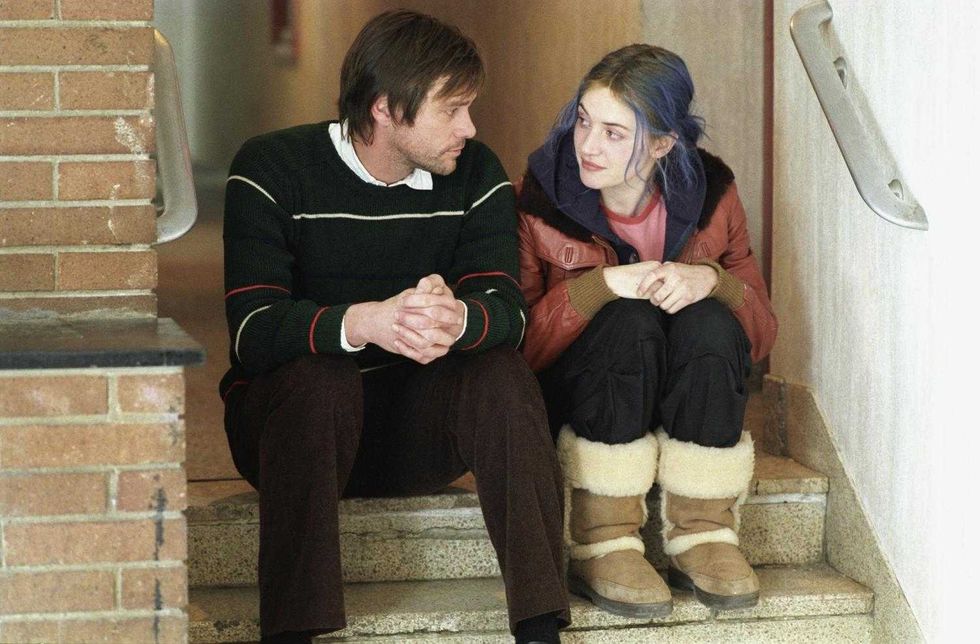 Jim Carrey and Kate Winslet