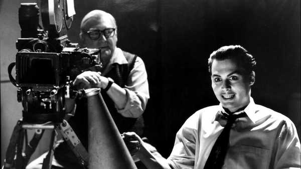 Johnny Depp and Clive Rosengren in ‘Ed Wood’
