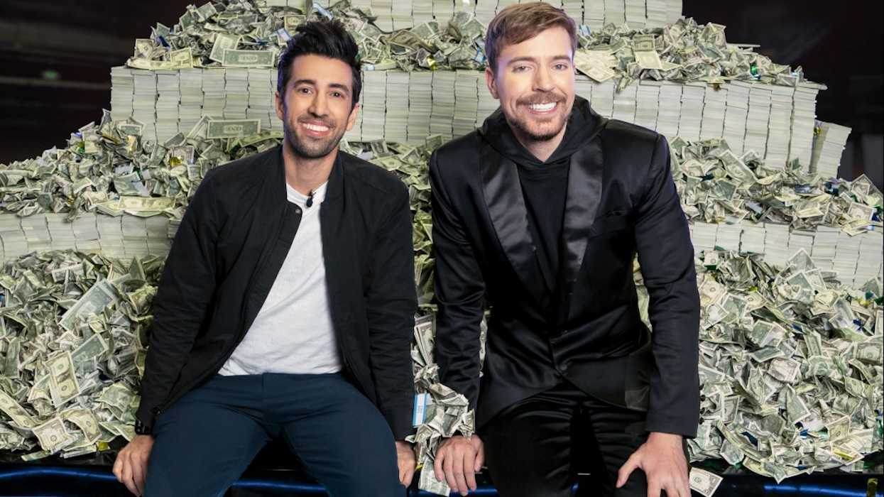 Jon Youshaei and Mr. Beast