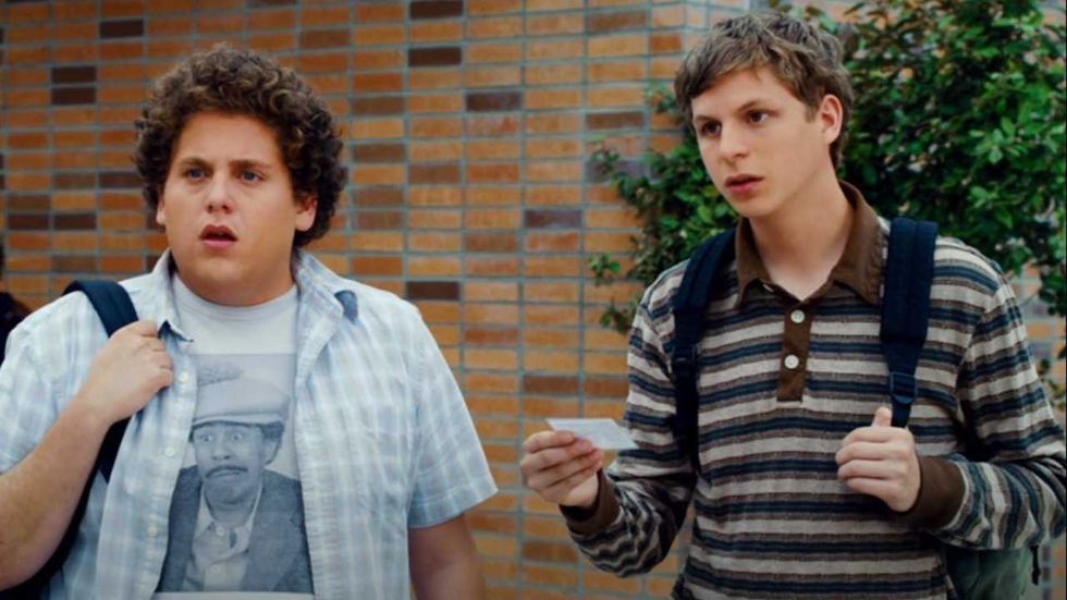 Jonah Hill and Michael Cera in \u2018Superbad\u2019